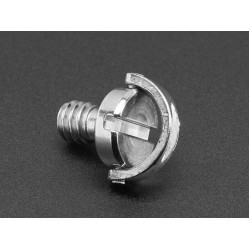 Stainless Steel D Shaft D-Ring 1/4" Tripod Screw